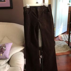 Talbot’s corduroy boot cut pants